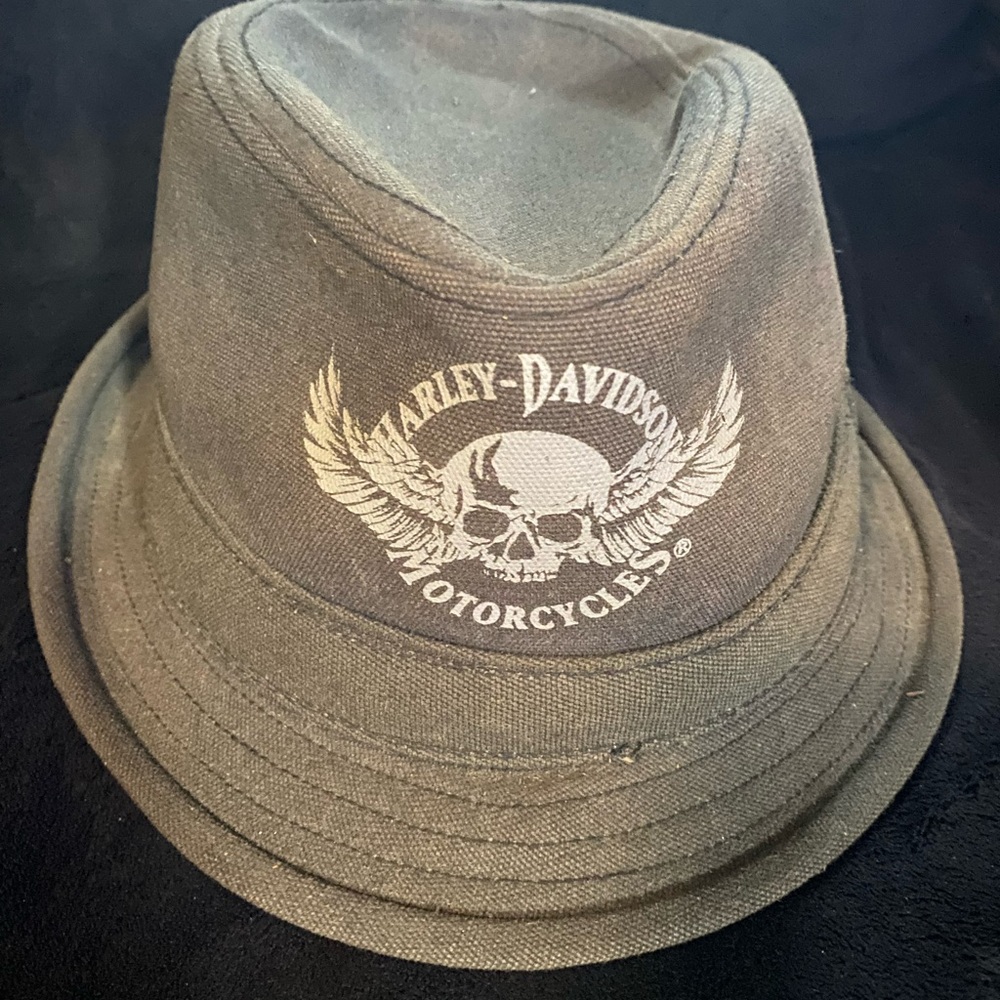 Harley-Davidson Black Fedora Hat